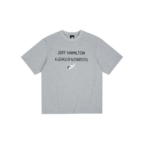 JEFF HAMILTON T-Shirts Unisex Gray