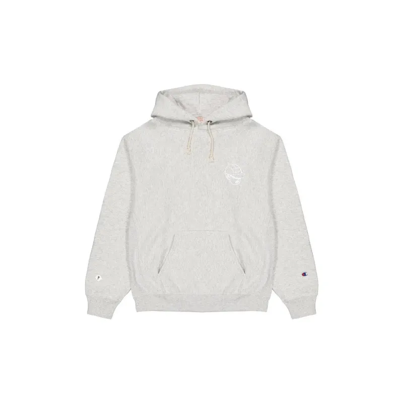 Beams X Champion PAPERBOY X BEAMS Co-brand Sweatshirts Unisex Gray-1