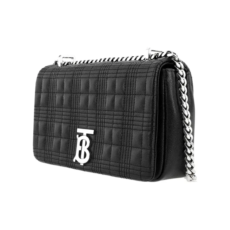 Burberry Lola Bag Lambskin Crossbody Bag, Shoulder Bag Women's Black-1