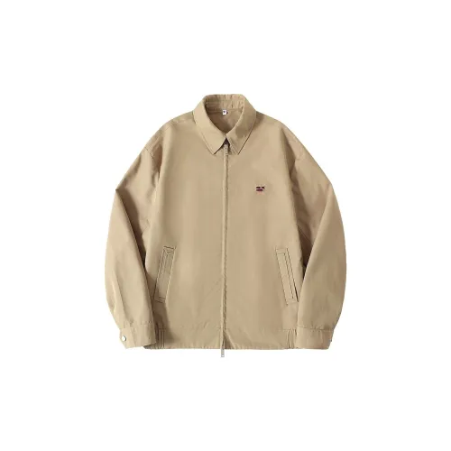 Crying Center Jackets Unisex Khaki