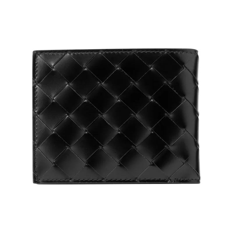 Bottega Veneta Intreccio Bi Fold Wallet-2