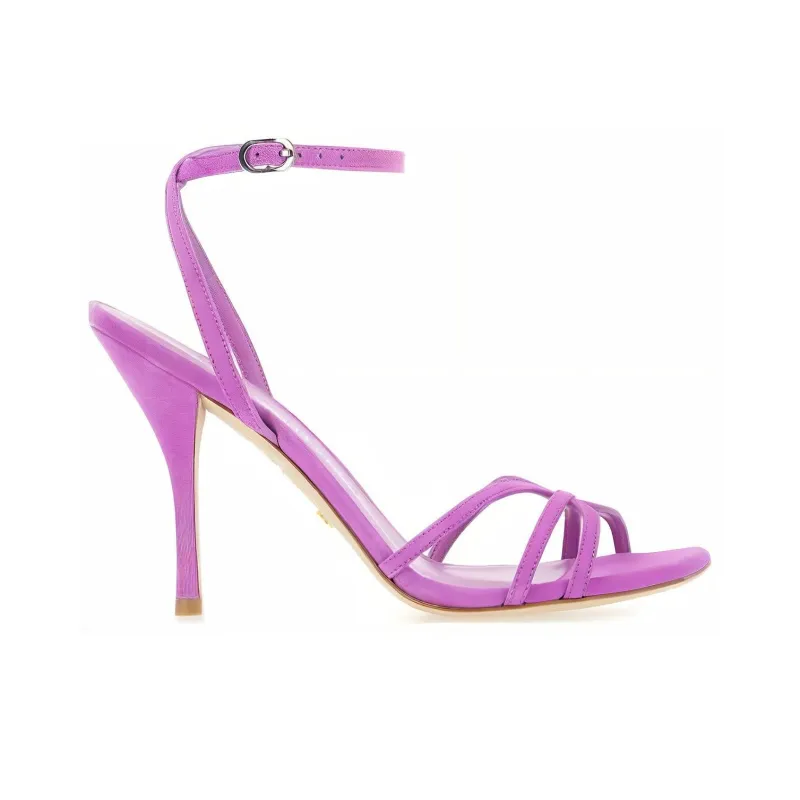 stuart weitzman Nudist 100mm Suede Sandals-2
