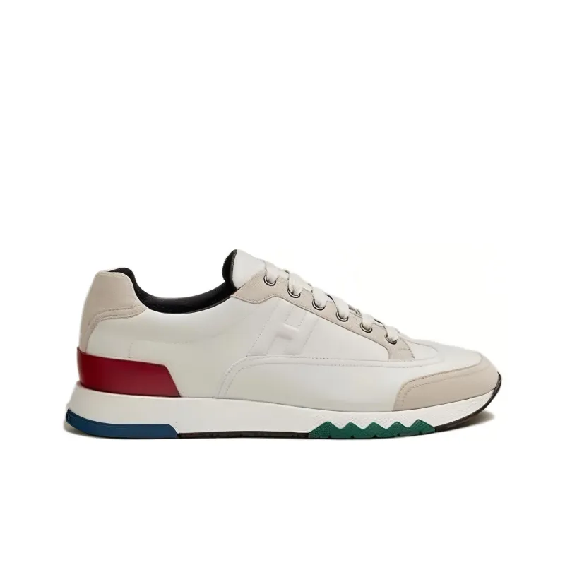 HERMES Trail Low Top Casual Shoes Men's Beige-1