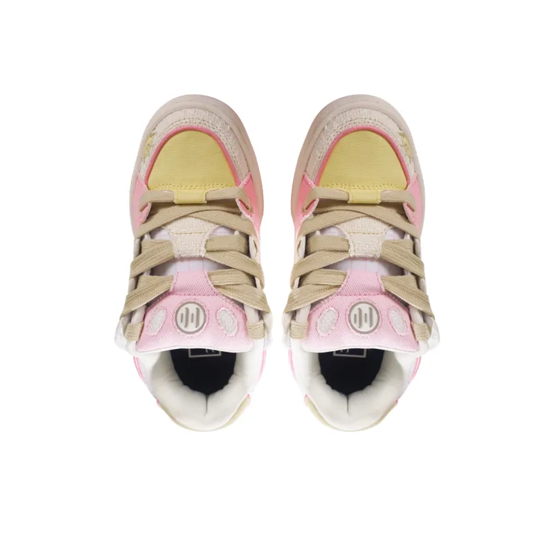 Ollieskate Low Top Casual Shoes Unisex Strawberry Mousse-3