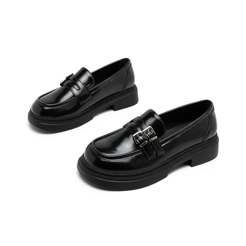 DAPHNE Loafers Women's Brown/Black-8