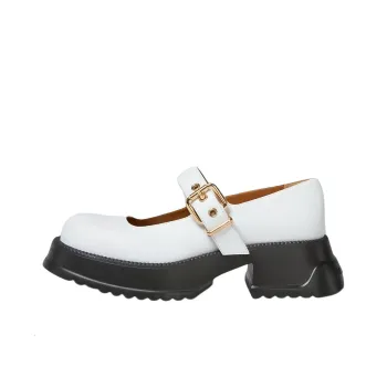 MARNI Buckle Detailed Platform Mary Janes Women's