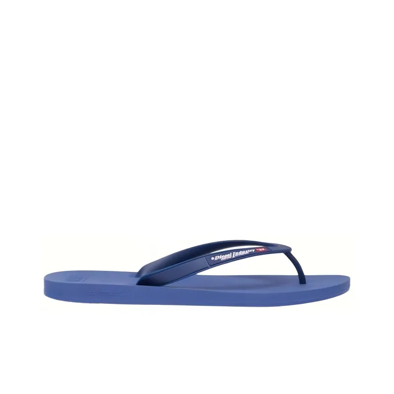 DIESEL Odor-Resistant Flip Flops Men's Blue-1