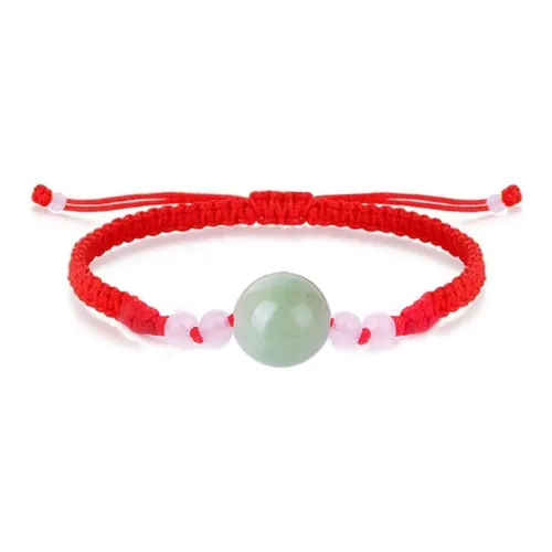 Zhen Hu Pavilion Jadeite Bracelets Unisex