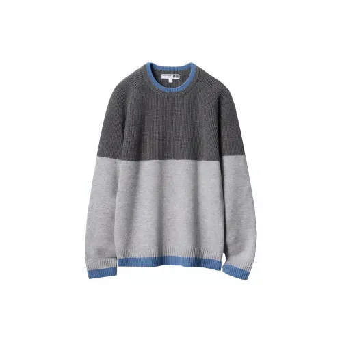 Jw Anderson UNIQLO X JW Anderson X Federer Co-branded Series Knitwear Men Dark Gray