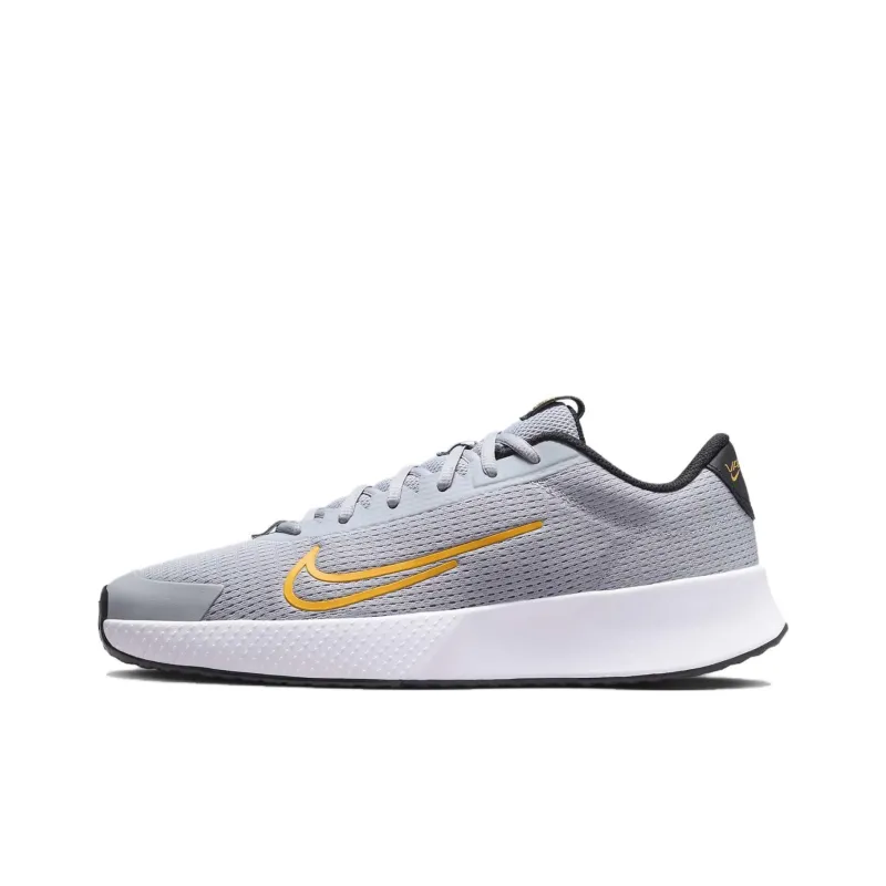 Nike Court Vapor Lite 2 Hc Wolf Grey Black Laser Orange-0