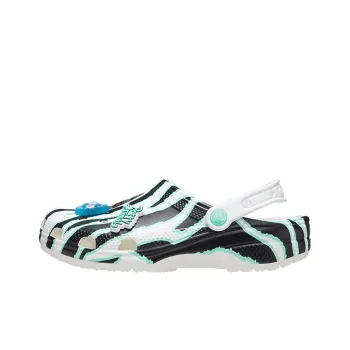 Crocs X Ron English Classic Clogs 'Animal Stripes'
