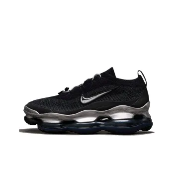 Nike Air Max Scorpion Anti Slip Wear Resistant Low Top Casual Running Shoes Men's Black Silver