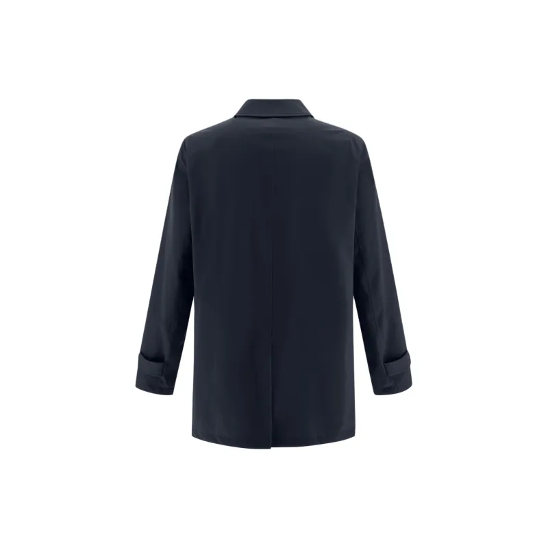 HERNO Single-Breasted Long Sleeved Trench Coat-1