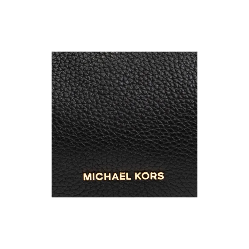 MICHAEL KORS Grain Leather Crossbody Bag, Shoulder Bag Women's Black-4