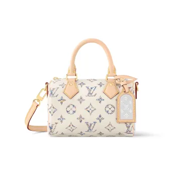 LOUIS VUITTON Speedy 20 Multicolor Beige