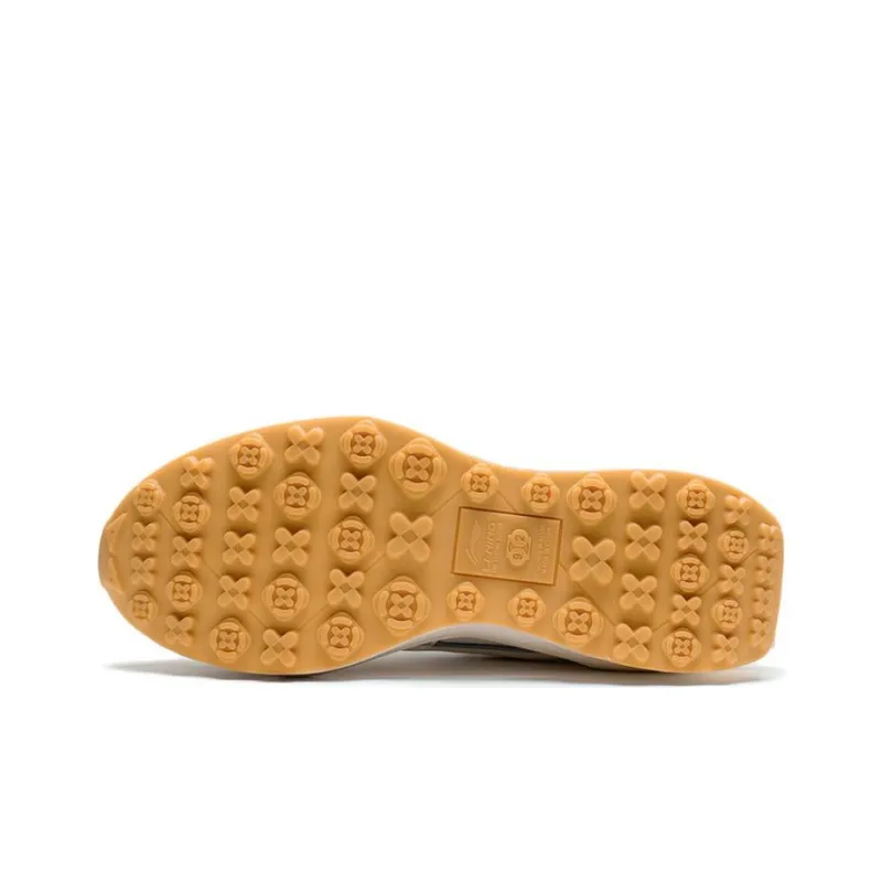 LiNing Square And Round 92Premium Cushioning, Wear Resistant Low Top Casual Shoes Men's Ecru-3