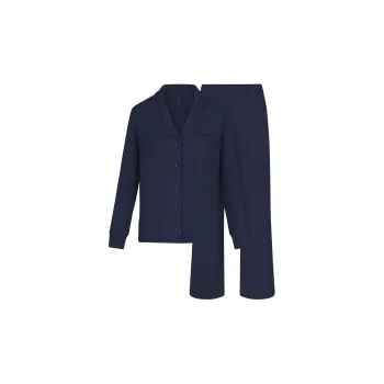 SKIMS SOFT LOUNGE SLEEP SET Pajama Set Men's NAVY/Marine Blue