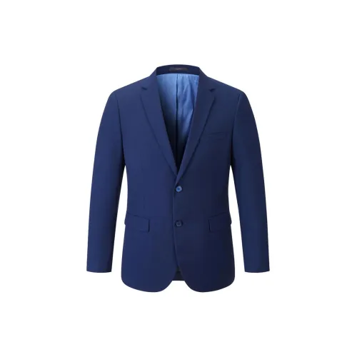 SUNDANCE Business Suits Men Navy Blue