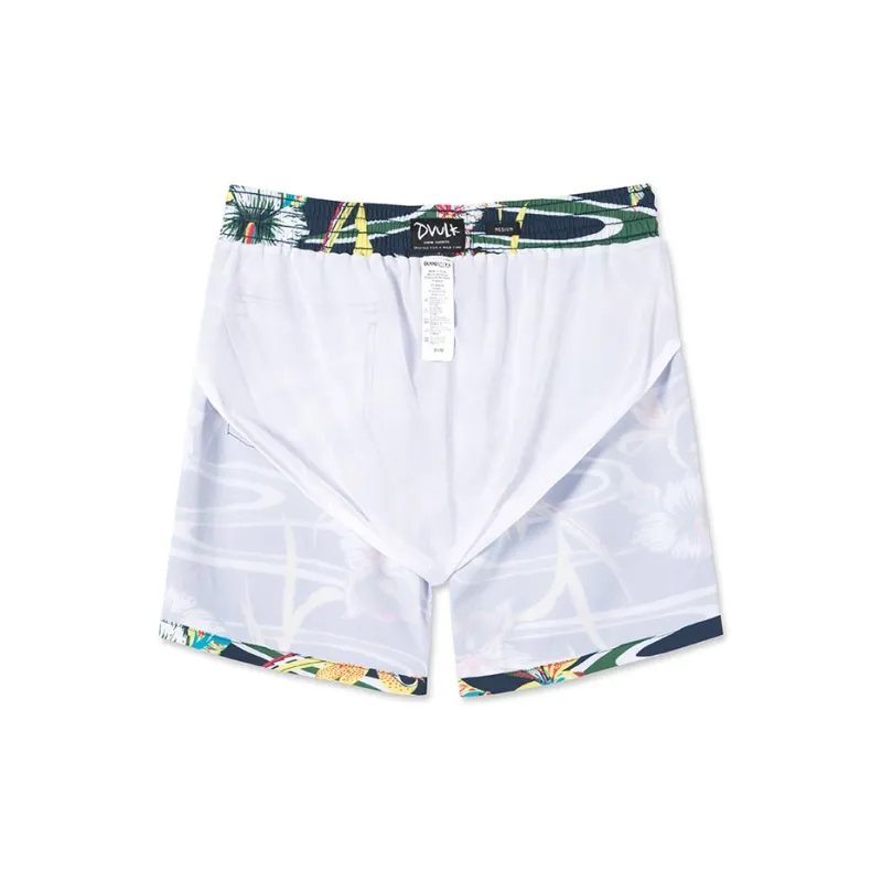 DUNKELVOLK Beach Shorts Men's Yellow Green-11
