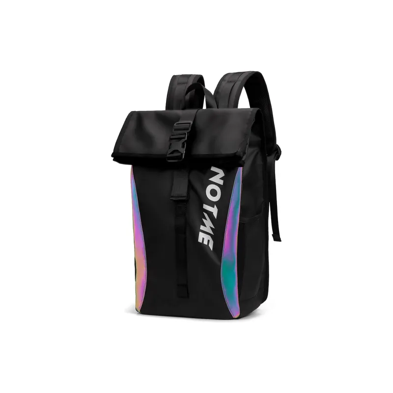 NOT ME Fabric Backpack Unisex Dazzle Black-2