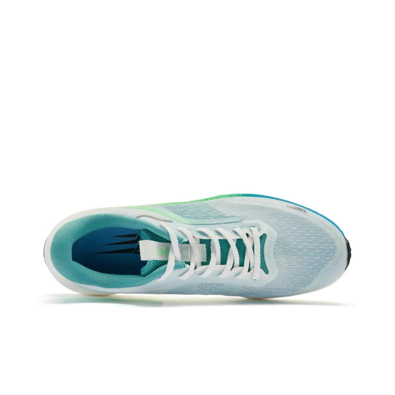 QIAODAN Flying Shadow 4 LITE Anti Slip Wear Resistant Low Top Running Shoes Men's Jordan White Aurora Green-2