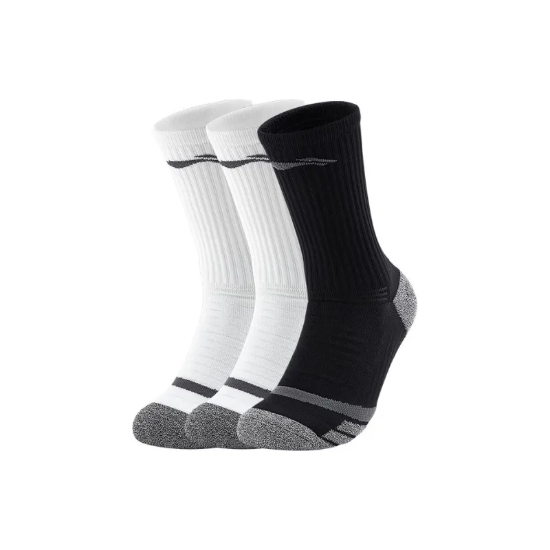 LiNing Basketball Socks Unisex 3 Pack-9