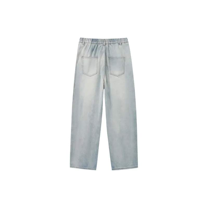 THREE-BODY Jeans Unisex Light Blue-1
