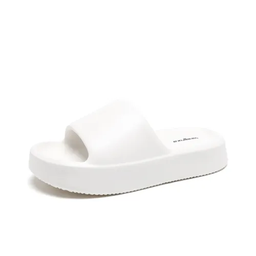 EXULL Q Slide Slippers Women's White