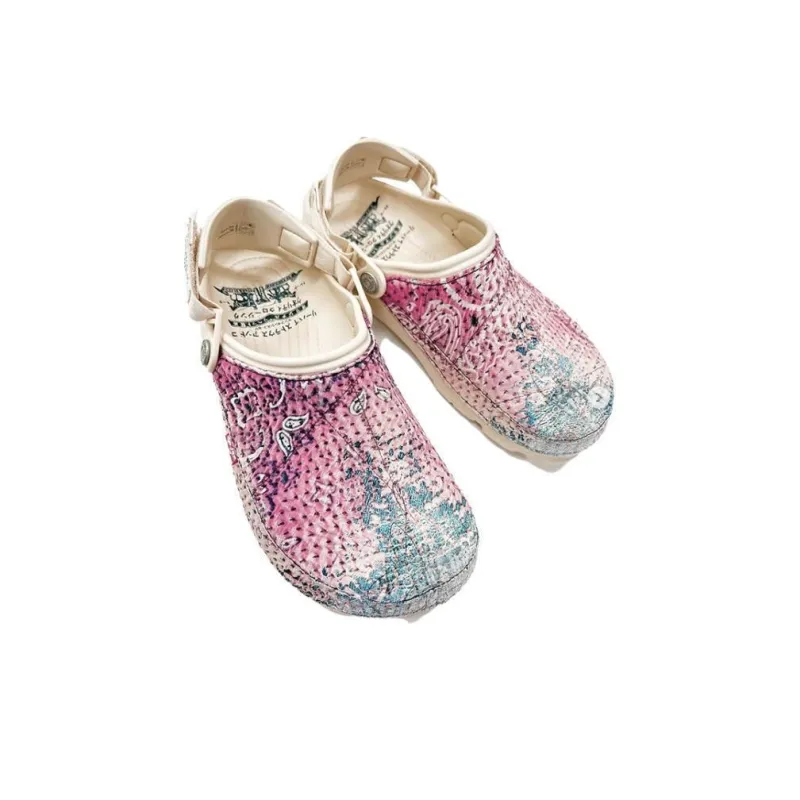 Levi’s X PROLETA RE ART x Crocs Antibacterial Slip-Resistant Optimized Unisex Pink-3