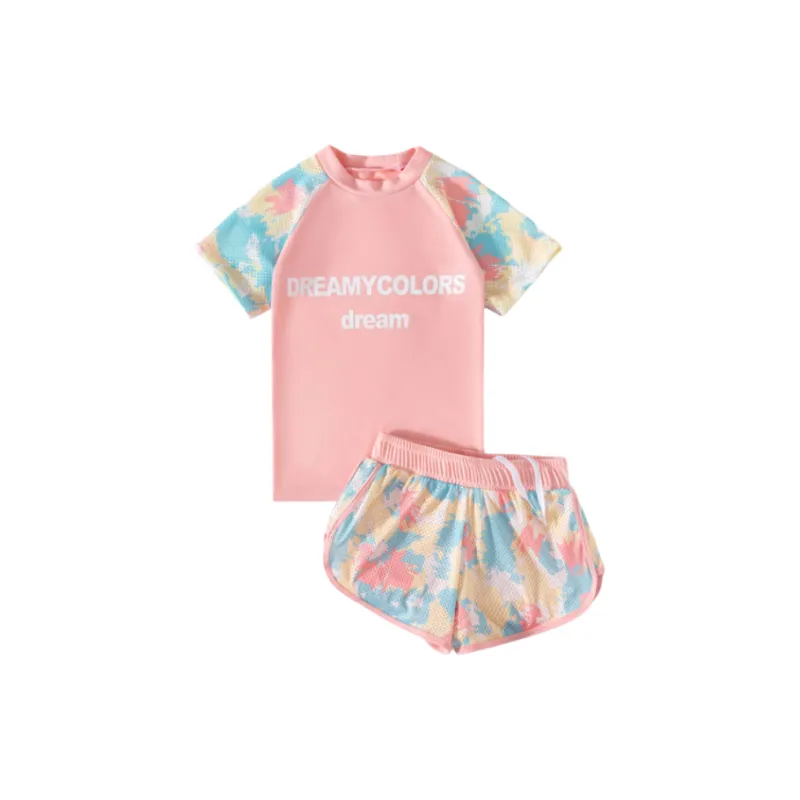 YUKE Swimming Sets Polyester Training Hot Spring Resort Kids'-0