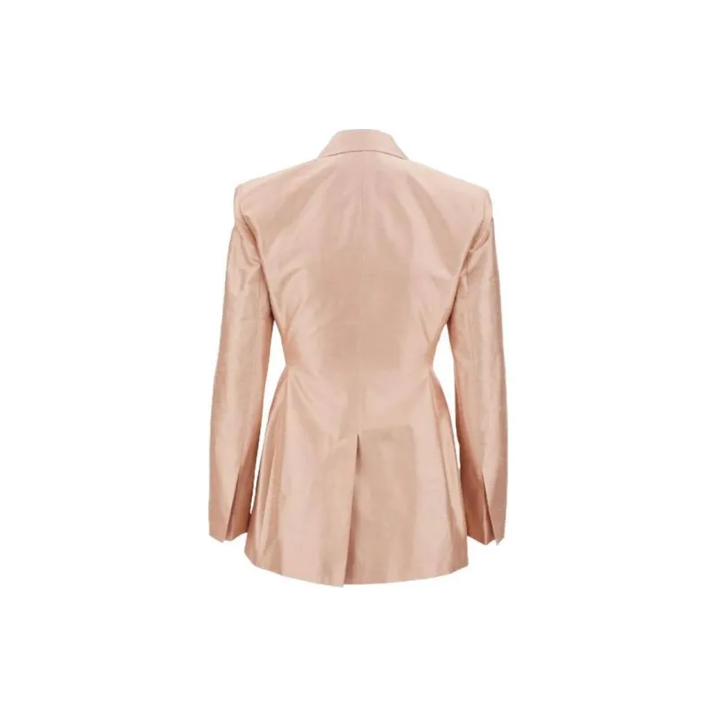 MaxMara Studio Business Suits Coats Women's Light Pink-1