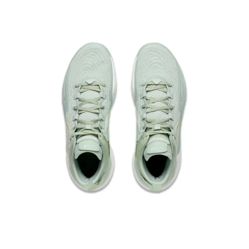LINING YuShuai 18 Basketball Shoes Men Mid Top Light Green-3