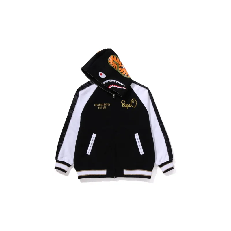 Bape Souvenir Shark Zip Hoodie-1