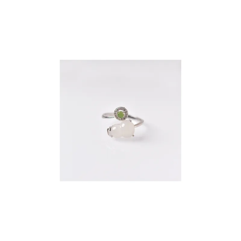 Tokai Family Rings White Jade Women's-13