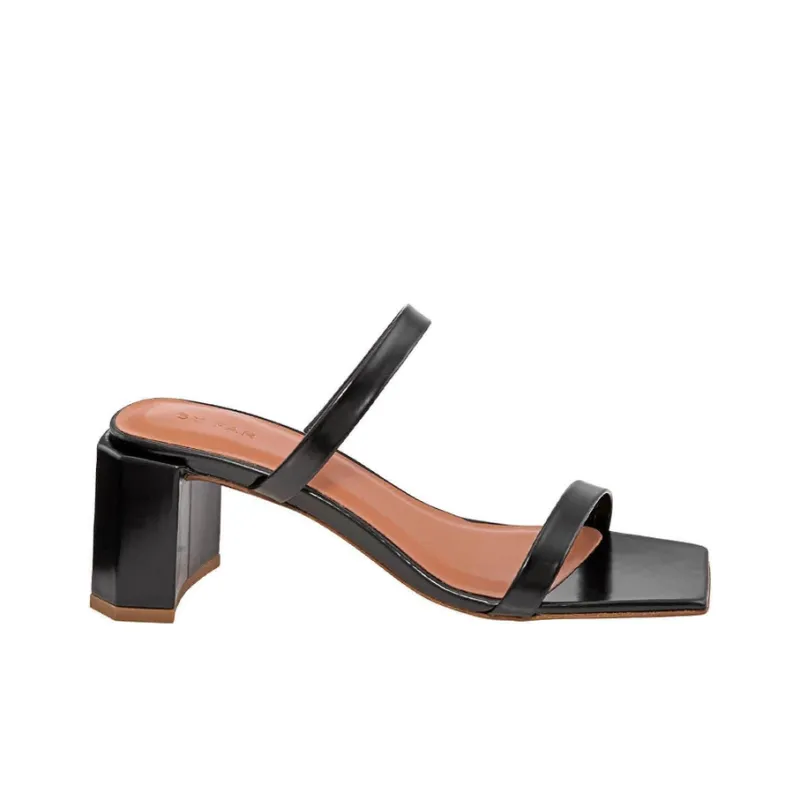 By Far Tanya Slide Slippers Women's Black-1