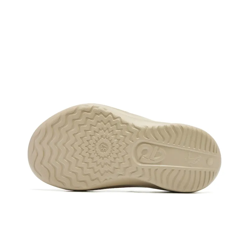 QIAODAN Flying Shadow Slippers 3.0 Quiet Slip-Resistant Abrasion-Resistant Quick Dry Slide Slippers Men's Nutty-4