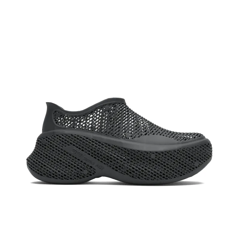 Scry Casual Shoes Unisex Low-Top Black-1