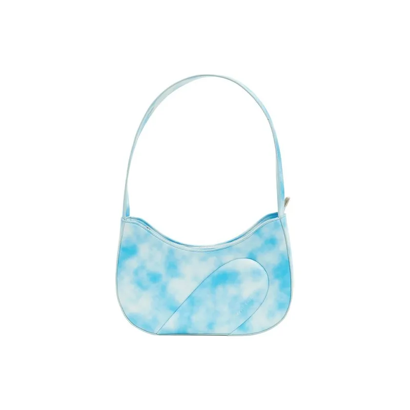 Crying Center PU Shoulder Bag Women's Cloud White-0