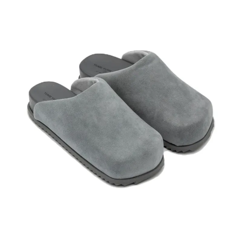 YUME YUME Wrap-toe Slippers Women's Gray-4