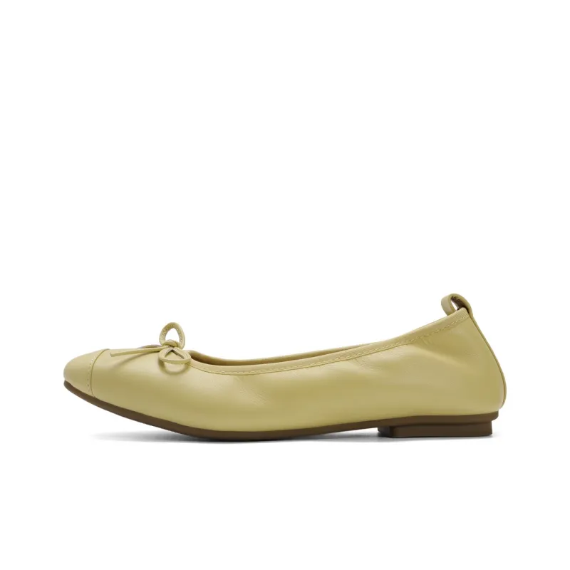 BELLE Casual Single Shoes 1CM Women's Black Ecru Yellow-5