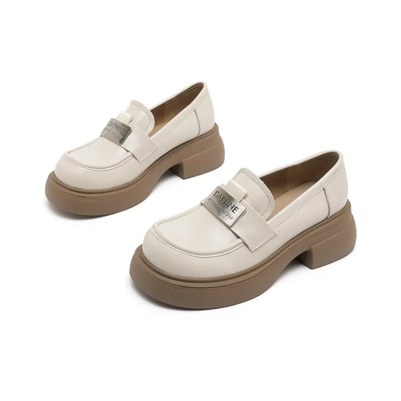 DAPHNE Loafers Women's Black/Ecru-8
