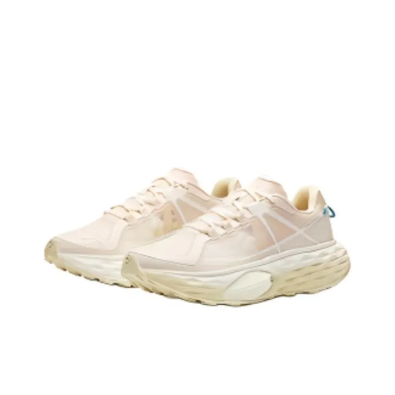 Anta ChengFeng Cushioning And Breathable Low Top Running Shoes Men's Light Brown-2