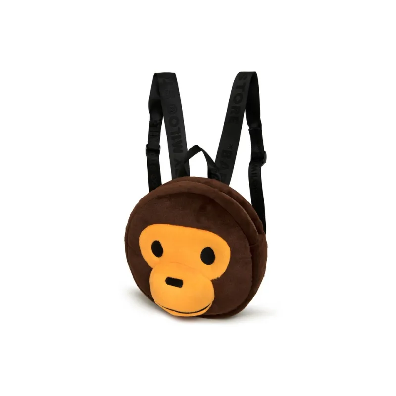 Aape Polyester Backpack Regular Women's Brown-2
