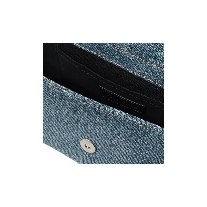 Balenciaga Le Cagole Denim Handbag Shoulder Bag Women's Blue-6