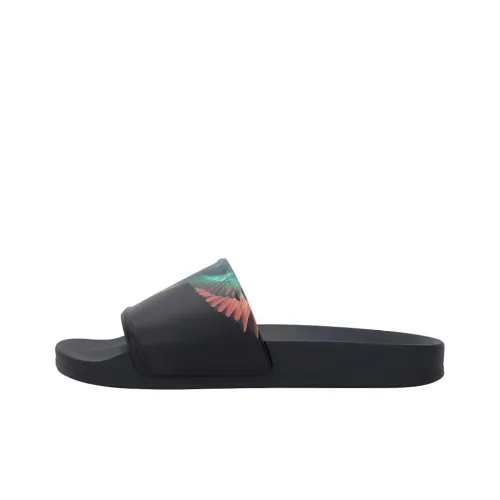 Marcelo Burlon Slide Slippers Men Black