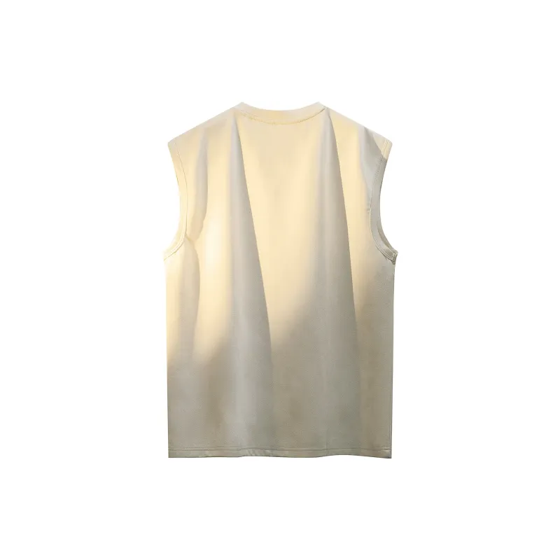 BOBBY ABLEY Loose Fit Casual Crew Neck Moisture Wicking Heavyweight Sleeveless Tank Top Unisex-3