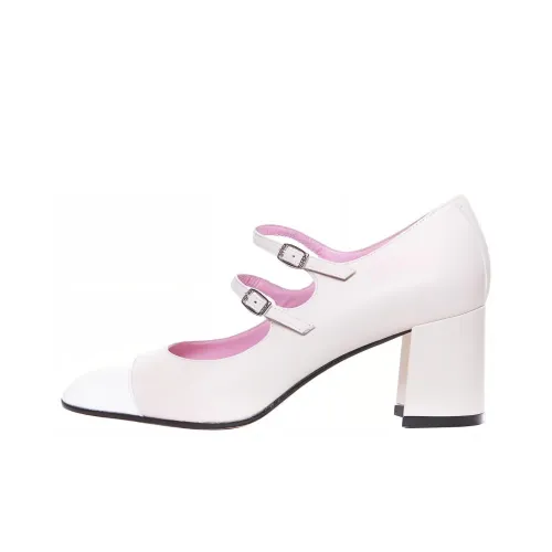 Carel Paris 70mm Leather Pumps