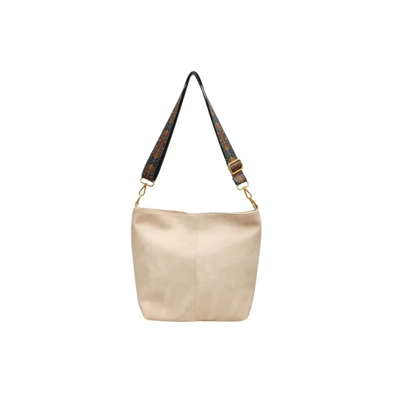 ALOENEY PU Crossbody Bag, Shoulder Bag Women's Ecru/Dark Tea/Khaki/Brown-0