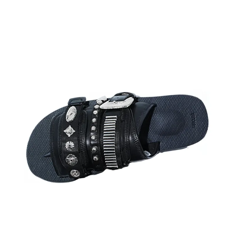 Toga x Suicoke Stylish Sandals Men's Black-1