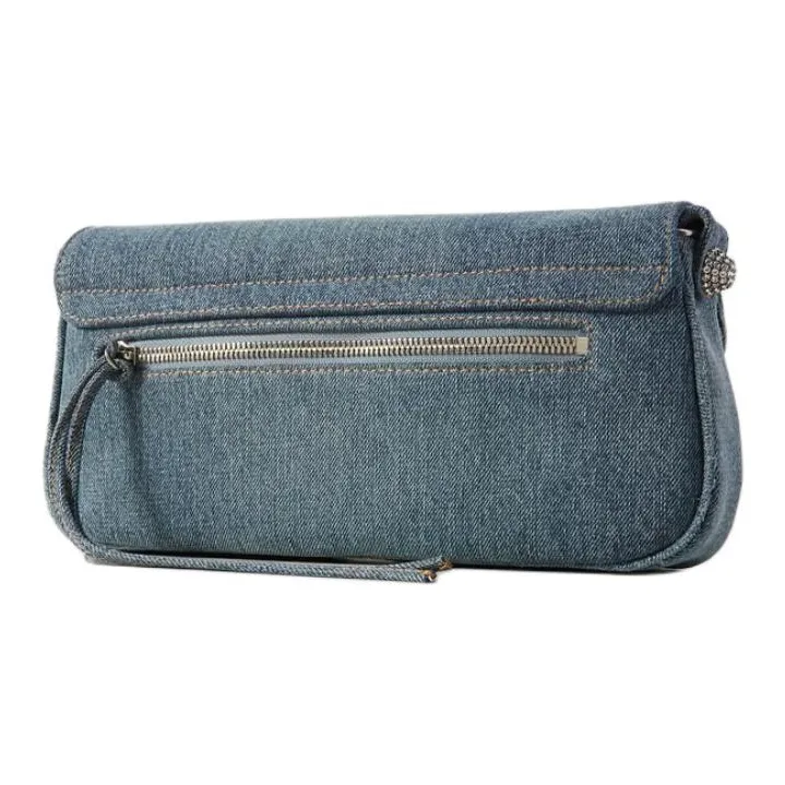 Balenciaga Le Cagole Denim Handbag Shoulder Bag Women's Blue-3